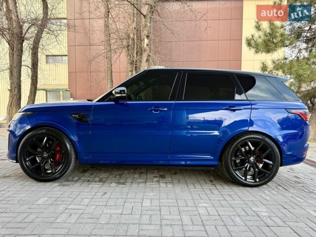Синий Ленд Ровер Рендж Ровер Спорт, объемом двигателя 5 л и пробегом 49 тыс. км за 73000 $, фото 22 на Automoto.ua