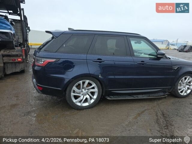 Синій Ленд Ровер Range Rover Sport, об'ємом двигуна 3 л та пробігом 155 тис. км за 25000 $, фото 35 на Automoto.ua