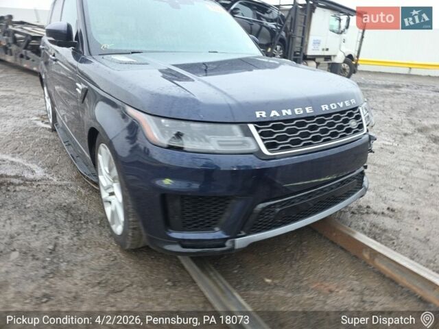 Синій Ленд Ровер Range Rover Sport, об'ємом двигуна 3 л та пробігом 155 тис. км за 25000 $, фото 28 на Automoto.ua