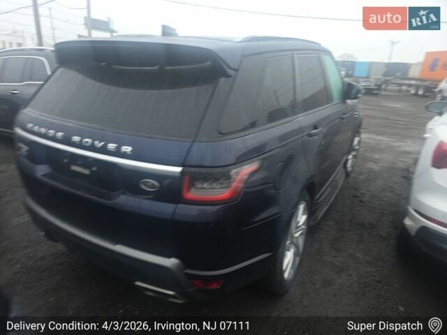 Синій Ленд Ровер Range Rover Sport, об'ємом двигуна 3 л та пробігом 155 тис. км за 25000 $, фото 5 на Automoto.ua