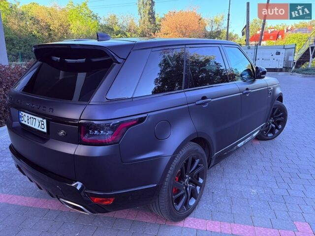 Синій Ленд Ровер Range Rover Sport, об'ємом двигуна 3 л та пробігом 138 тис. км за 45000 $, фото 11 на Automoto.ua