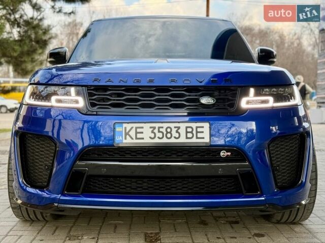 Синий Ленд Ровер Рендж Ровер Спорт, объемом двигателя 5 л и пробегом 49 тыс. км за 73000 $, фото 8 на Automoto.ua