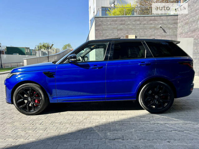 Синій Ленд Ровер Range Rover Sport, об'ємом двигуна 5 л та пробігом 28 тис. км за 115000 $, фото 16 на Automoto.ua