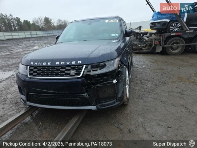 Синій Ленд Ровер Range Rover Sport, об'ємом двигуна 3 л та пробігом 155 тис. км за 25000 $, фото 24 на Automoto.ua