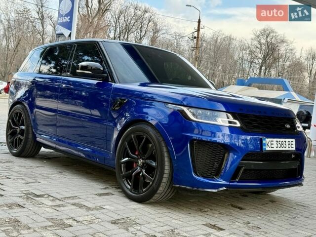 Синий Ленд Ровер Рендж Ровер Спорт, объемом двигателя 5 л и пробегом 49 тыс. км за 73000 $, фото 10 на Automoto.ua