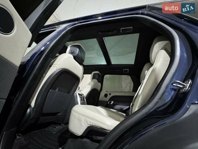 Синий Ленд Ровер Рендж Ровер Спорт, объемом двигателя 3 л и пробегом 113 тыс. км за 43000 $, фото 11 на Automoto.ua