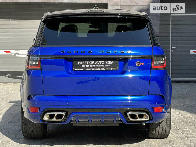 Синій Ленд Ровер Range Rover Sport, об'ємом двигуна 5 л та пробігом 28 тис. км за 115000 $, фото 69 на Automoto.ua