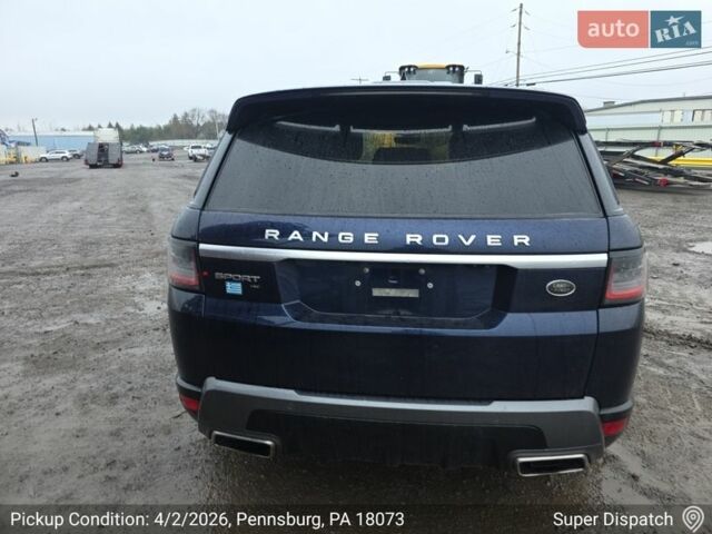 Синій Ленд Ровер Range Rover Sport, об'ємом двигуна 3 л та пробігом 155 тис. км за 25000 $, фото 40 на Automoto.ua