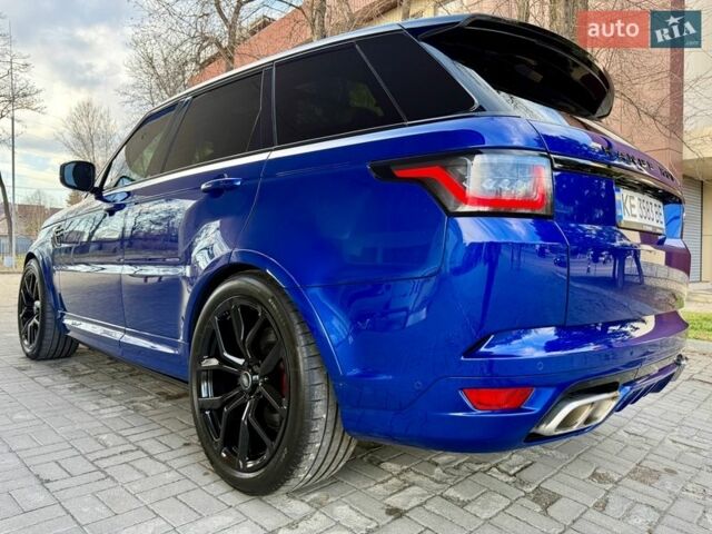 Синий Ленд Ровер Рендж Ровер Спорт, объемом двигателя 5 л и пробегом 49 тыс. км за 73000 $, фото 20 на Automoto.ua