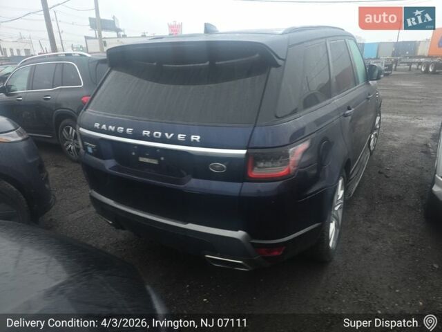 Синій Ленд Ровер Range Rover Sport, об'ємом двигуна 3 л та пробігом 155 тис. км за 25000 $, фото 6 на Automoto.ua