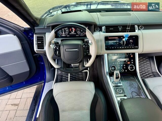 Синий Ленд Ровер Рендж Ровер Спорт, объемом двигателя 5 л и пробегом 49 тыс. км за 73000 $, фото 32 на Automoto.ua