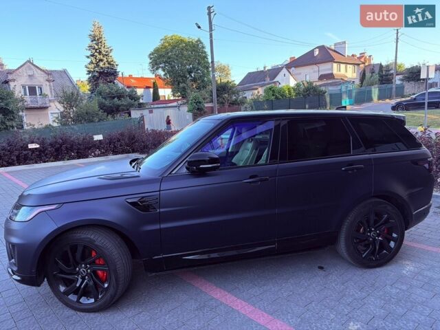Синій Ленд Ровер Range Rover Sport, об'ємом двигуна 3 л та пробігом 138 тис. км за 45000 $, фото 6 на Automoto.ua