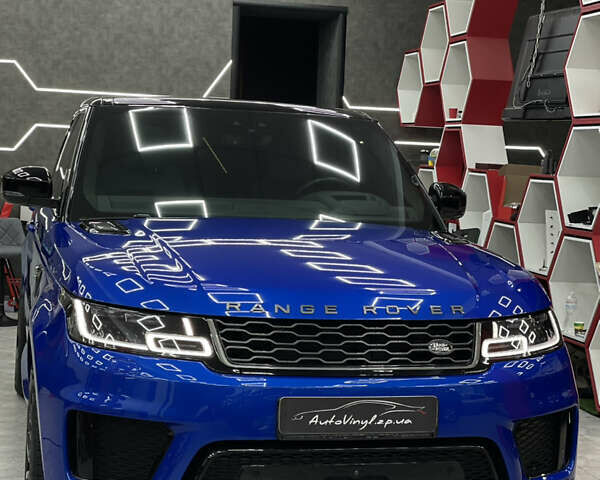 Синий Ленд Ровер Рендж Ровер Спорт, объемом двигателя 2.99 л и пробегом 120 тыс. км за 67000 $, фото 2 на Automoto.ua