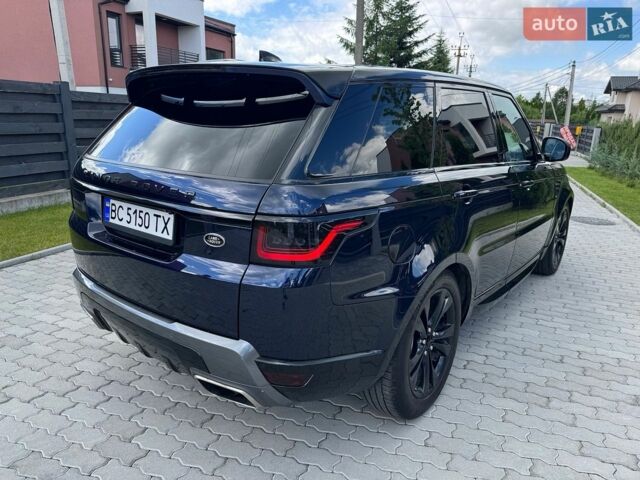 Синій Ленд Ровер Range Rover Sport, об'ємом двигуна 3 л та пробігом 86 тис. км за 45000 $, фото 7 на Automoto.ua