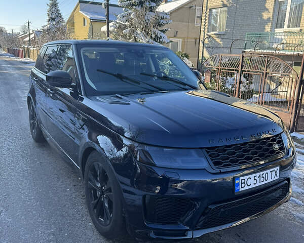 Синий Ленд Ровер Рендж Ровер Спорт, объемом двигателя 3 л и пробегом 79 тыс. км за 54500 $, фото 3 на Automoto.ua