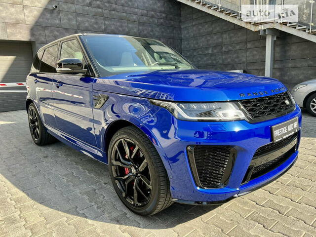 Синій Ленд Ровер Range Rover Sport, об'ємом двигуна 5 л та пробігом 28 тис. км за 115000 $, фото 11 на Automoto.ua