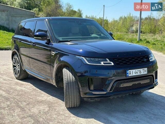 Синий Ленд Ровер Рендж Ровер Спорт, объемом двигателя 3 л и пробегом 114 тыс. км за 40000 $, фото 8 на Automoto.ua