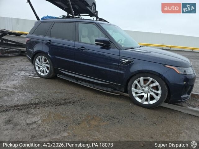 Синій Ленд Ровер Range Rover Sport, об'ємом двигуна 3 л та пробігом 155 тис. км за 25000 $, фото 31 на Automoto.ua