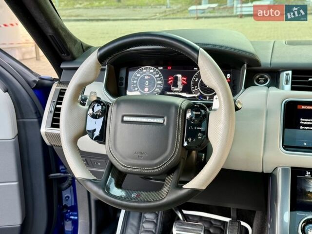 Синий Ленд Ровер Рендж Ровер Спорт, объемом двигателя 5 л и пробегом 49 тыс. км за 73000 $, фото 36 на Automoto.ua