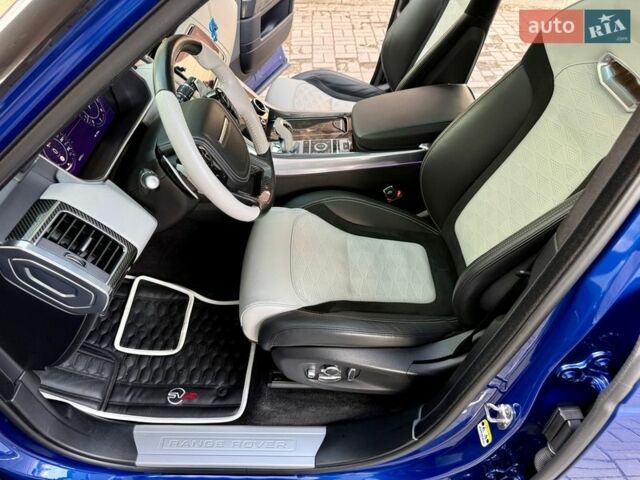 Синий Ленд Ровер Рендж Ровер Спорт, объемом двигателя 5 л и пробегом 49 тыс. км за 73000 $, фото 27 на Automoto.ua