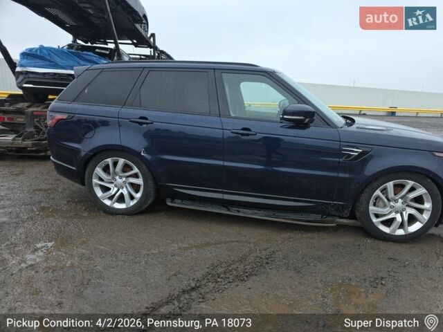 Синій Ленд Ровер Range Rover Sport, об'ємом двигуна 3 л та пробігом 155 тис. км за 25000 $, фото 33 на Automoto.ua