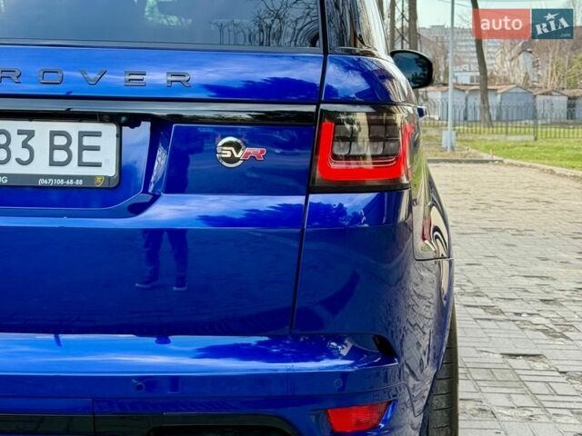 Синий Ленд Ровер Рендж Ровер Спорт, объемом двигателя 5 л и пробегом 49 тыс. км за 73000 $, фото 16 на Automoto.ua