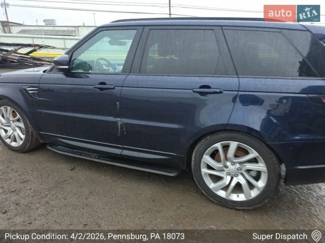 Синій Ленд Ровер Range Rover Sport, об'ємом двигуна 3 л та пробігом 155 тис. км за 25000 $, фото 45 на Automoto.ua