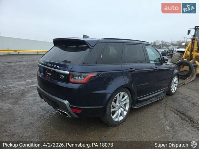 Синій Ленд Ровер Range Rover Sport, об'ємом двигуна 3 л та пробігом 155 тис. км за 25000 $, фото 36 на Automoto.ua