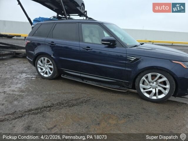 Синій Ленд Ровер Range Rover Sport, об'ємом двигуна 3 л та пробігом 155 тис. км за 25000 $, фото 32 на Automoto.ua