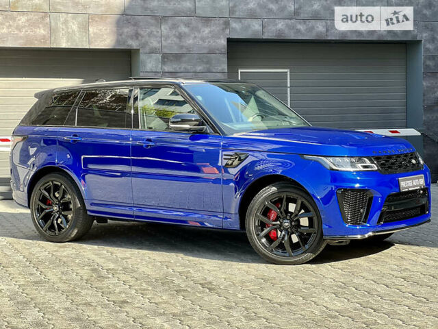Синій Ленд Ровер Range Rover Sport, об'ємом двигуна 5 л та пробігом 28 тис. км за 115000 $, фото 4 на Automoto.ua