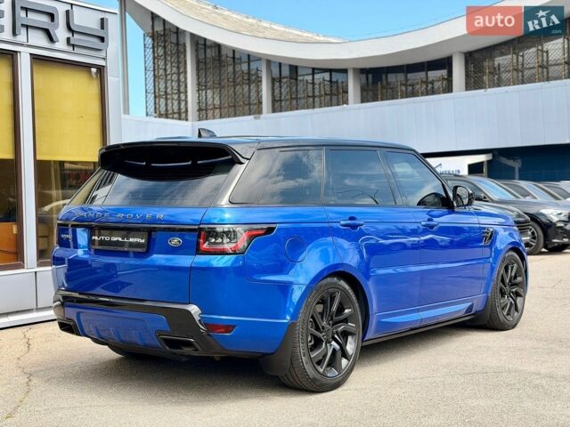 Синій Ленд Ровер Range Rover Sport, об'ємом двигуна 2.99 л та пробігом 138 тис. км за 47900 $, фото 5 на Automoto.ua