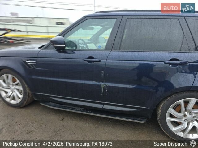 Синій Ленд Ровер Range Rover Sport, об'ємом двигуна 3 л та пробігом 155 тис. км за 25000 $, фото 46 на Automoto.ua