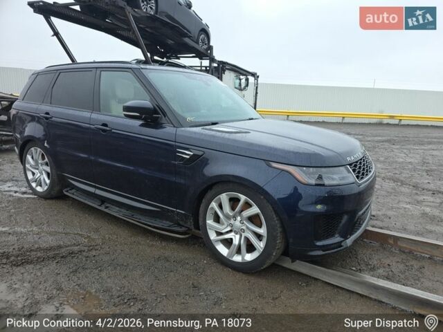 Синій Ленд Ровер Range Rover Sport, об'ємом двигуна 3 л та пробігом 155 тис. км за 25000 $, фото 29 на Automoto.ua