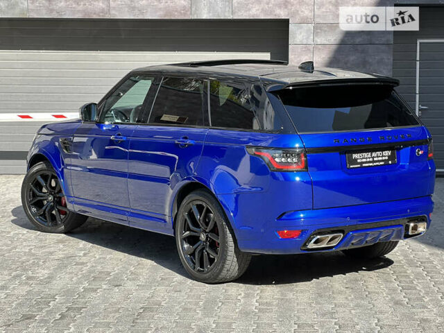 Синій Ленд Ровер Range Rover Sport, об'ємом двигуна 5 л та пробігом 28 тис. км за 115000 $, фото 64 на Automoto.ua