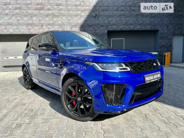 Синій Ленд Ровер Range Rover Sport, об'ємом двигуна 5 л та пробігом 28 тис. км за 115000 $, фото 6 на Automoto.ua