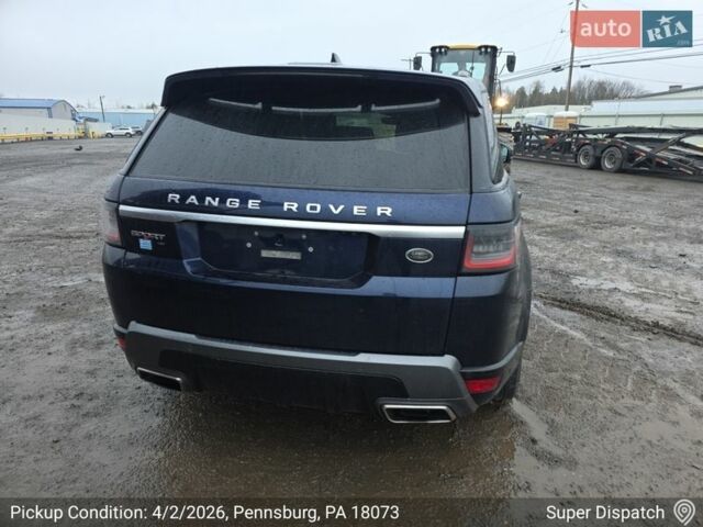 Синій Ленд Ровер Range Rover Sport, об'ємом двигуна 3 л та пробігом 155 тис. км за 25000 $, фото 39 на Automoto.ua