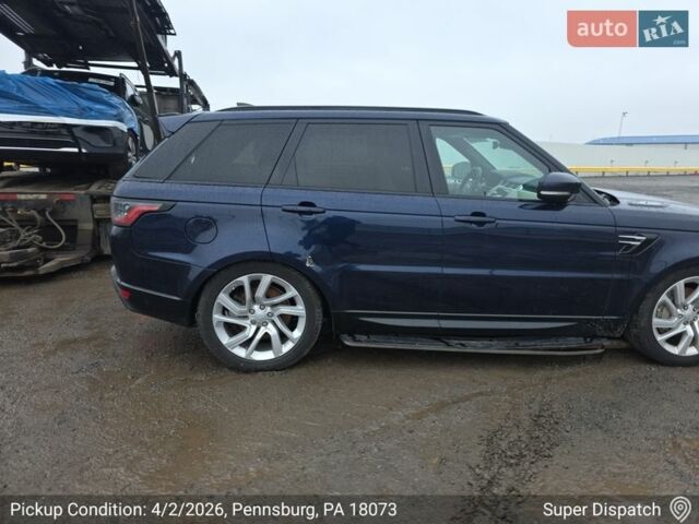 Синій Ленд Ровер Range Rover Sport, об'ємом двигуна 3 л та пробігом 155 тис. км за 25000 $, фото 34 на Automoto.ua