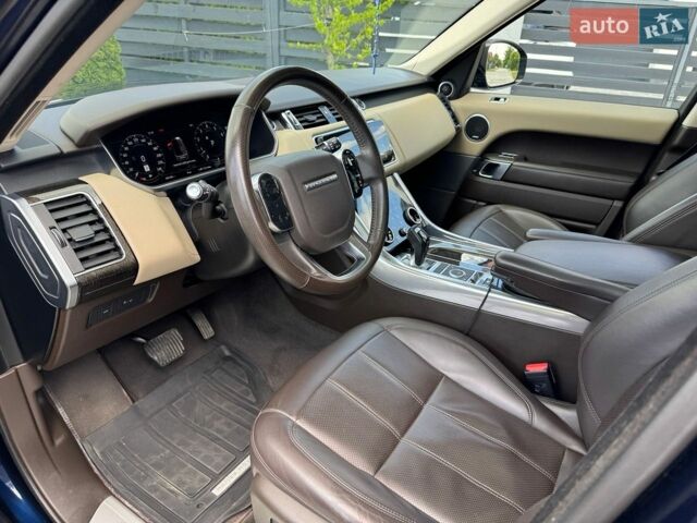 Синій Ленд Ровер Range Rover Sport, об'ємом двигуна 3 л та пробігом 86 тис. км за 45000 $, фото 17 на Automoto.ua