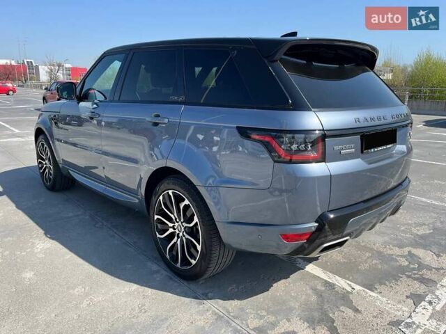Синій Ленд Ровер Range Rover Sport, об'ємом двигуна 2.99 л та пробігом 75 тис. км за 65000 $, фото 2 на Automoto.ua