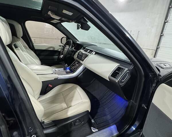 Синий Ленд Ровер Рендж Ровер Спорт, объемом двигателя 3 л и пробегом 113 тыс. км за 43000 $, фото 8 на Automoto.ua