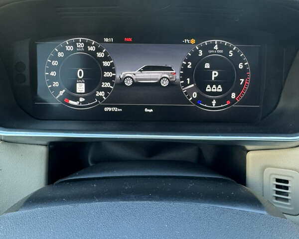 Синий Ленд Ровер Рендж Ровер Спорт, объемом двигателя 3 л и пробегом 79 тыс. км за 54500 $, фото 13 на Automoto.ua