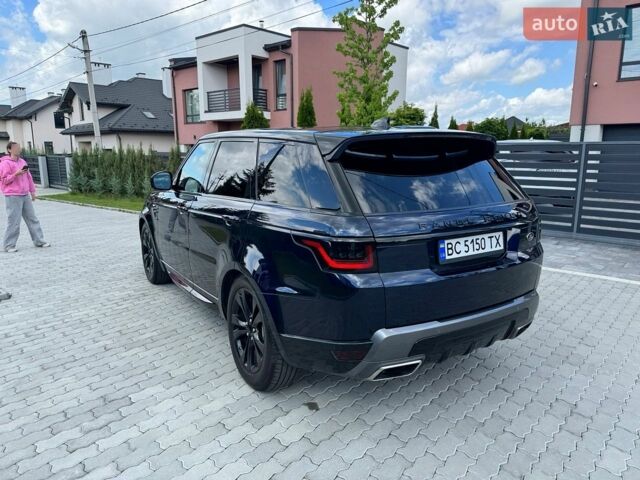 Синій Ленд Ровер Range Rover Sport, об'ємом двигуна 3 л та пробігом 86 тис. км за 45000 $, фото 5 на Automoto.ua