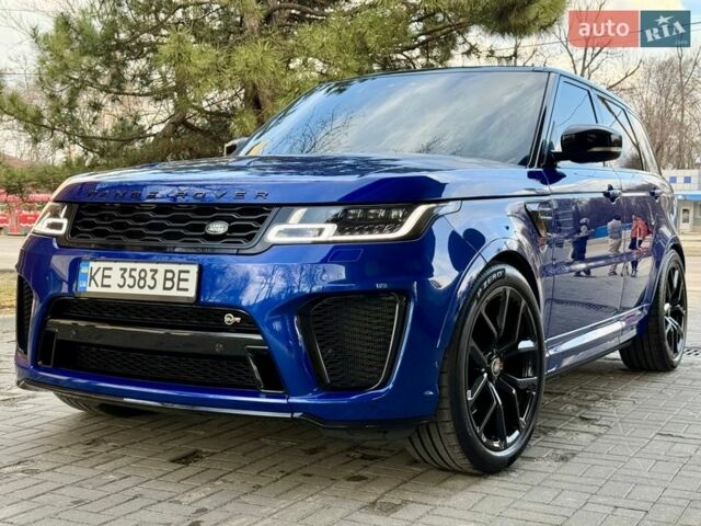 Синий Ленд Ровер Рендж Ровер Спорт, объемом двигателя 5 л и пробегом 49 тыс. км за 73000 $, фото 3 на Automoto.ua