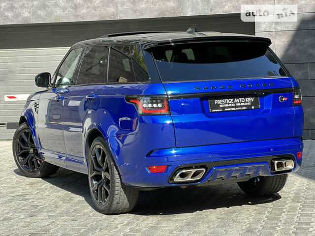 Синій Ленд Ровер Range Rover Sport, об'ємом двигуна 5 л та пробігом 28 тис. км за 115000 $, фото 65 на Automoto.ua