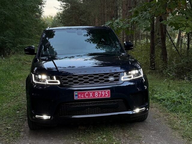 Синий Ленд Ровер Рендж Ровер Спорт, объемом двигателя 3 л и пробегом 158 тыс. км за 38500 $, фото 6 на Automoto.ua