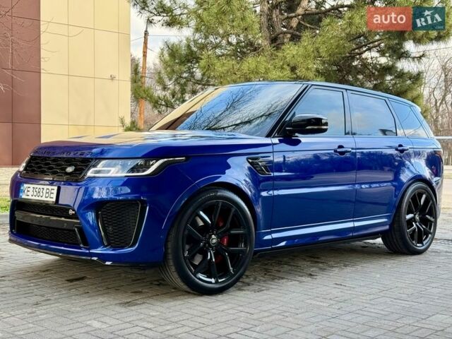 Синий Ленд Ровер Рендж Ровер Спорт, объемом двигателя 5 л и пробегом 49 тыс. км за 73000 $, фото 2 на Automoto.ua