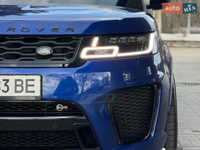 Синий Ленд Ровер Рендж Ровер Спорт, объемом двигателя 5 л и пробегом 49 тыс. км за 73000 $, фото 6 на Automoto.ua