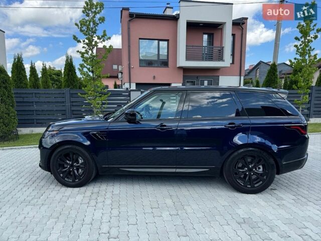 Синій Ленд Ровер Range Rover Sport, об'ємом двигуна 3 л та пробігом 86 тис. км за 45000 $, фото 4 на Automoto.ua