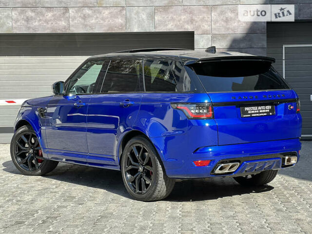 Синій Ленд Ровер Range Rover Sport, об'ємом двигуна 5 л та пробігом 28 тис. км за 115000 $, фото 63 на Automoto.ua