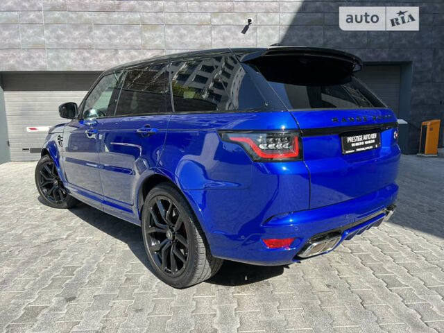 Синій Ленд Ровер Range Rover Sport, об'ємом двигуна 5 л та пробігом 28 тис. км за 115000 $, фото 68 на Automoto.ua